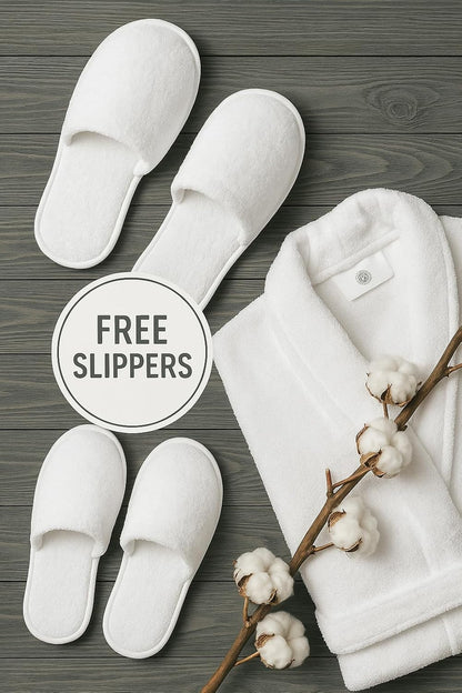 Plush Comfort Bathrobe & Slippers Set™