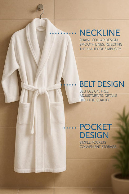 Plush Comfort Bathrobe & Slippers Set™